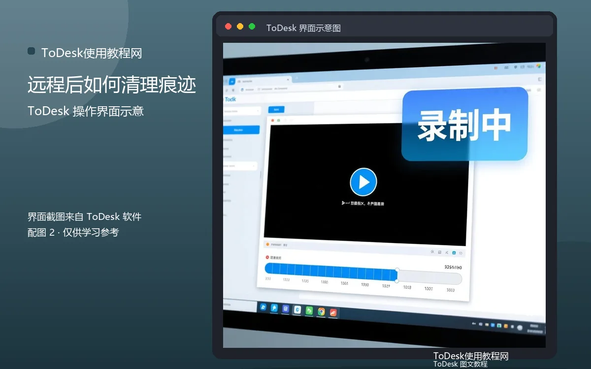 远程后如何清理痕迹界面示意图(配图2)