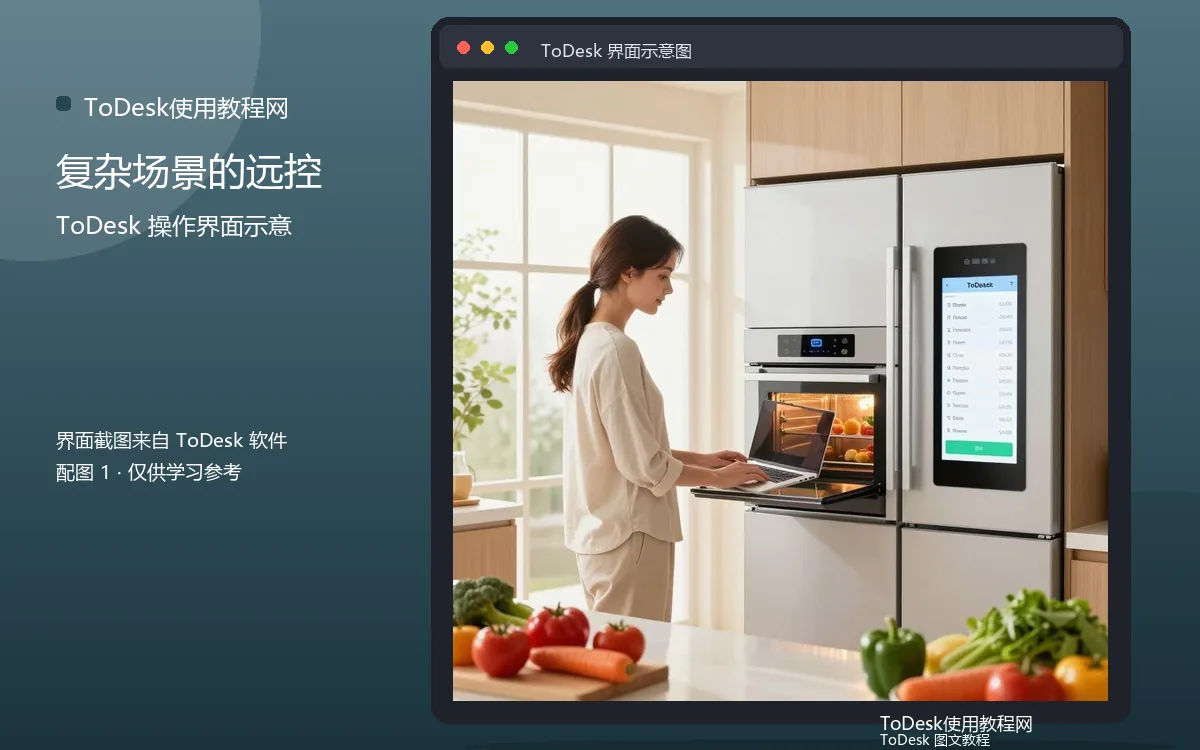 复杂场景的远控界面示意图(配图1)