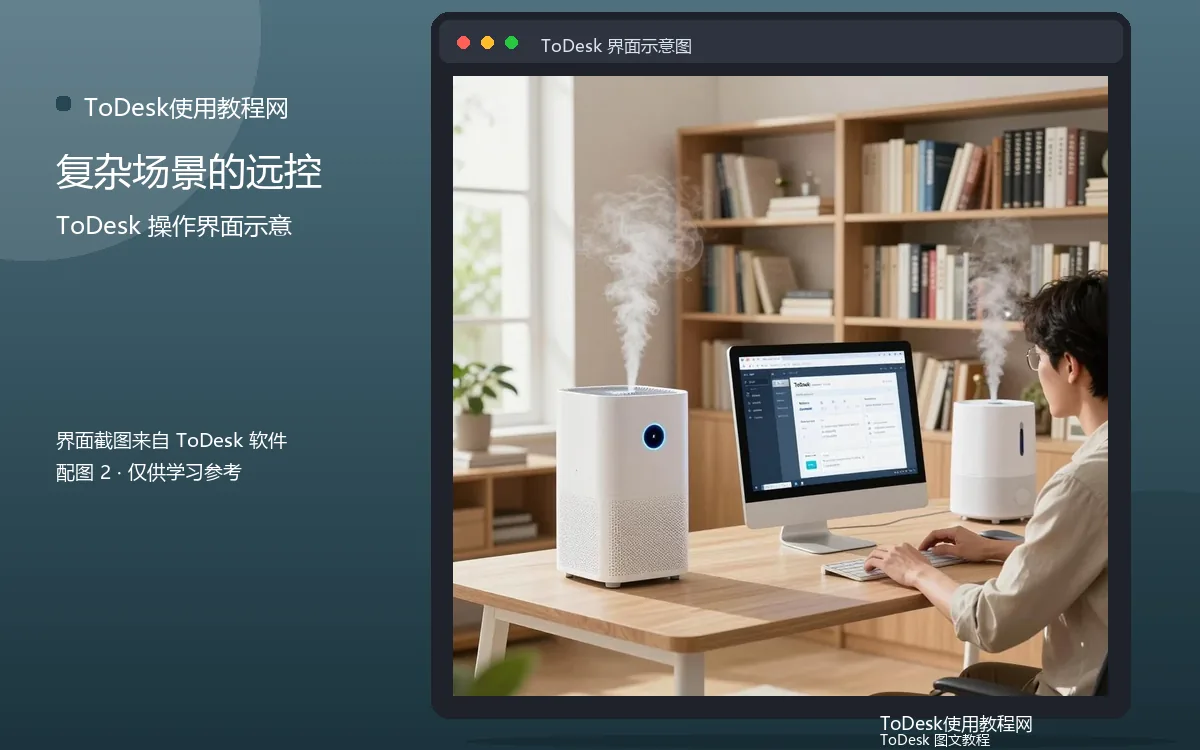 复杂场景的远控界面示意图(配图2)