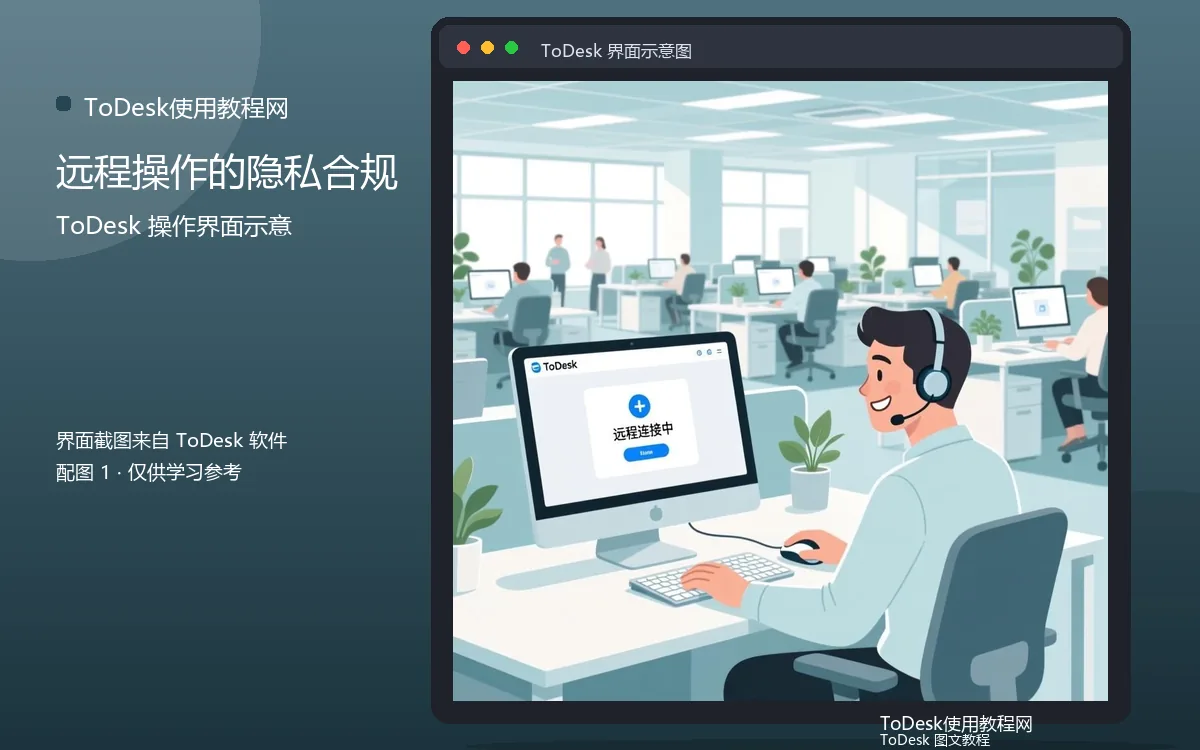 远程操作的隐私合规界面示意图(配图1)