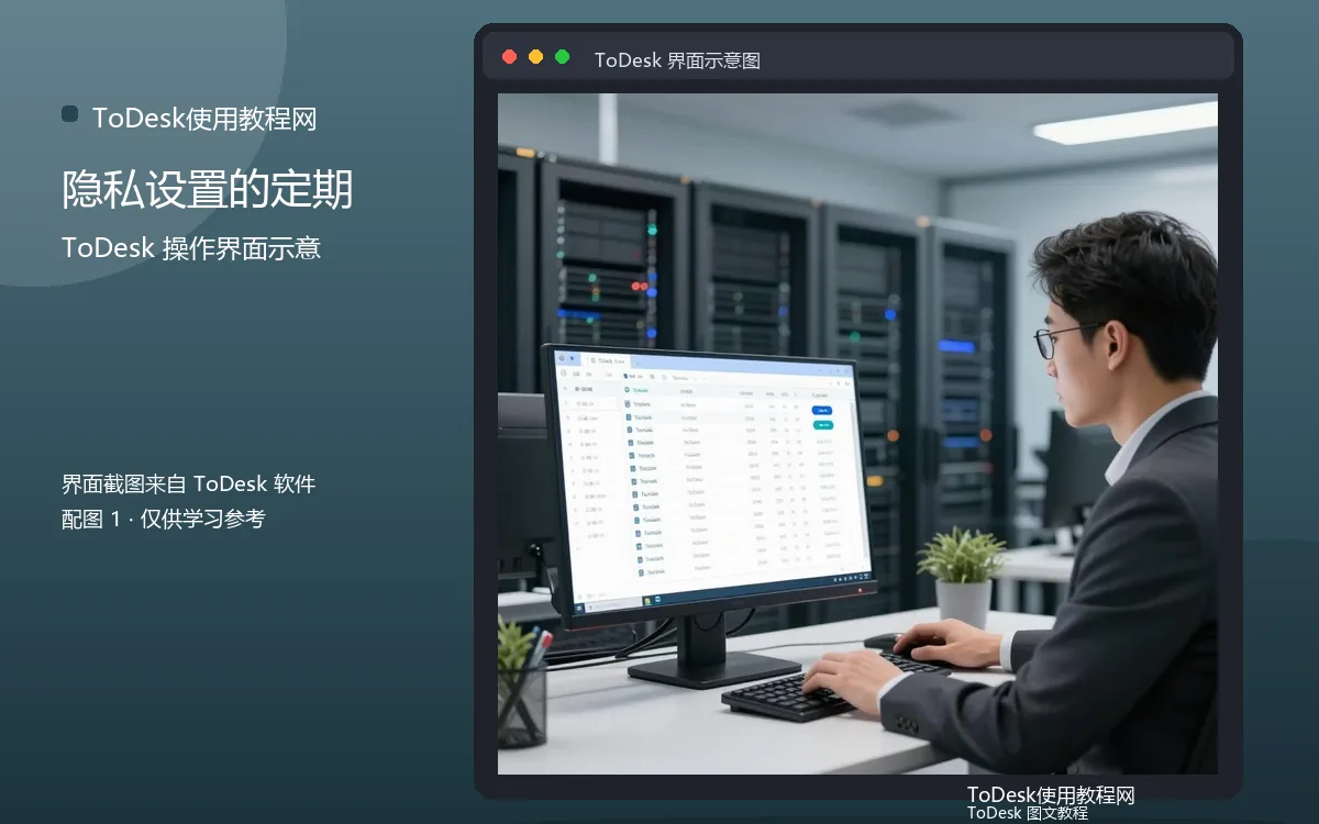 隐私设置的定期界面示意图(配图1)