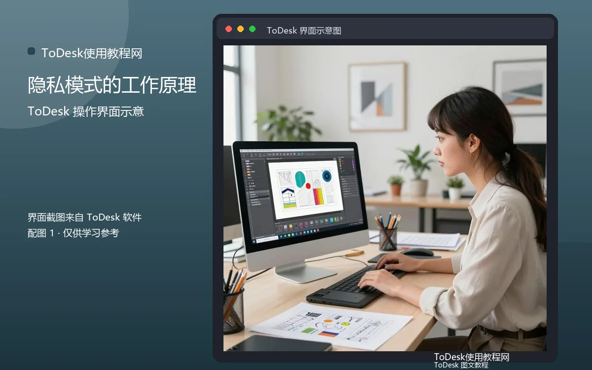 隐私模式的工作原理界面示意图(配图1)