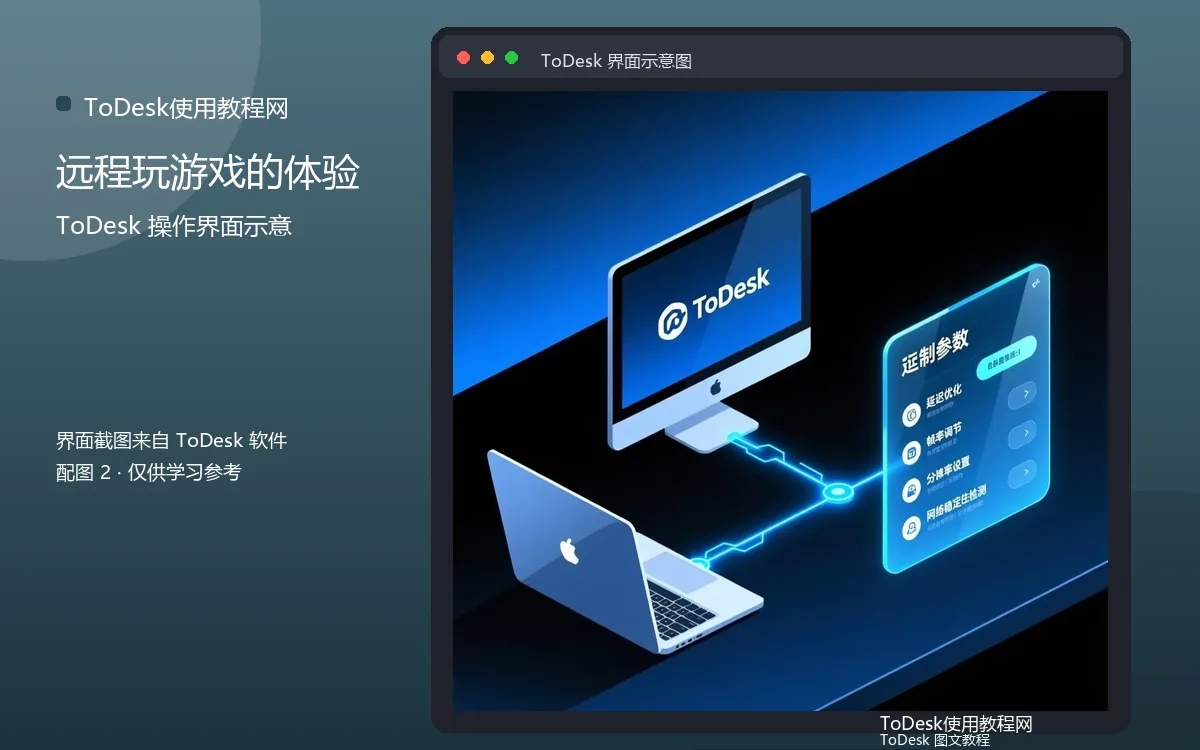 远程玩游戏的体验界面示意图(配图2)