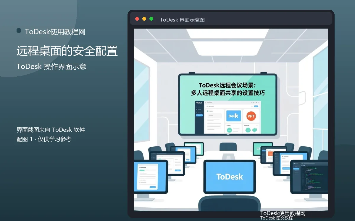 远程桌面的安全配置界面示意图(配图1)